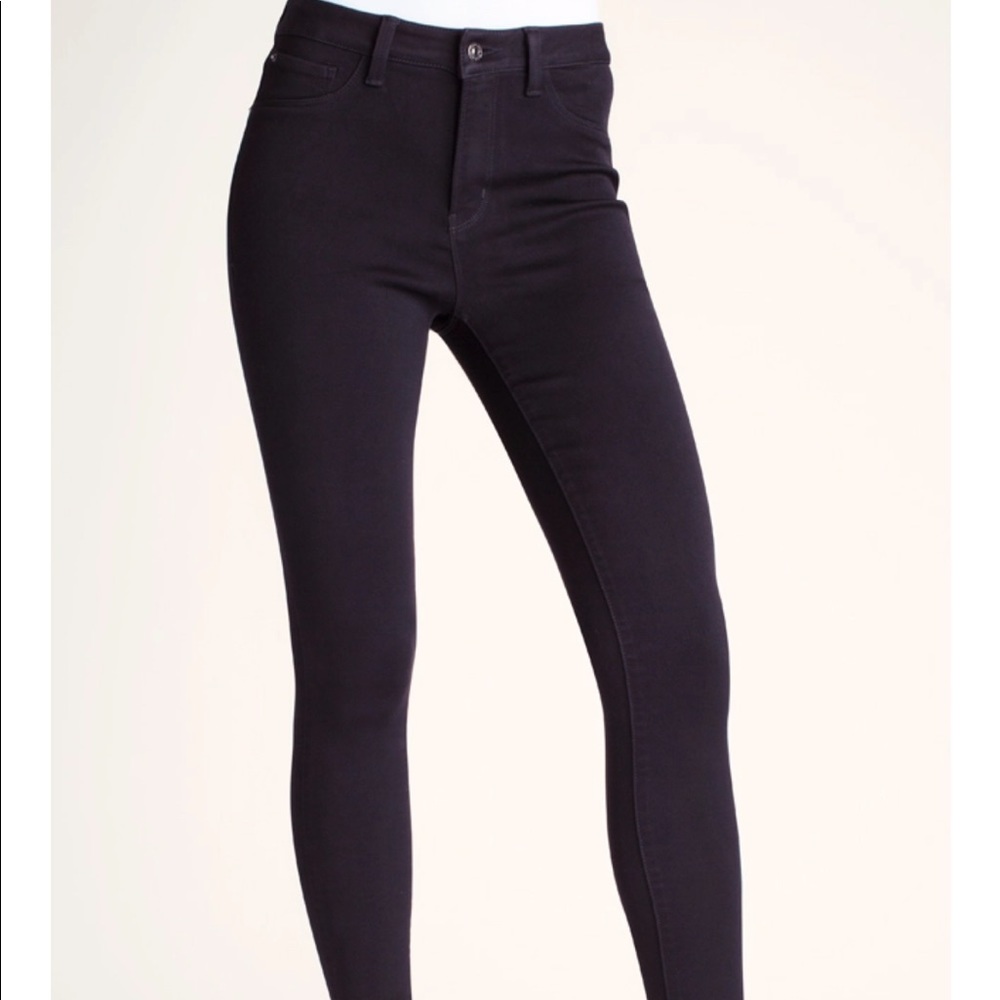 Kensie Effortless Ankle 8/29 black jeans
